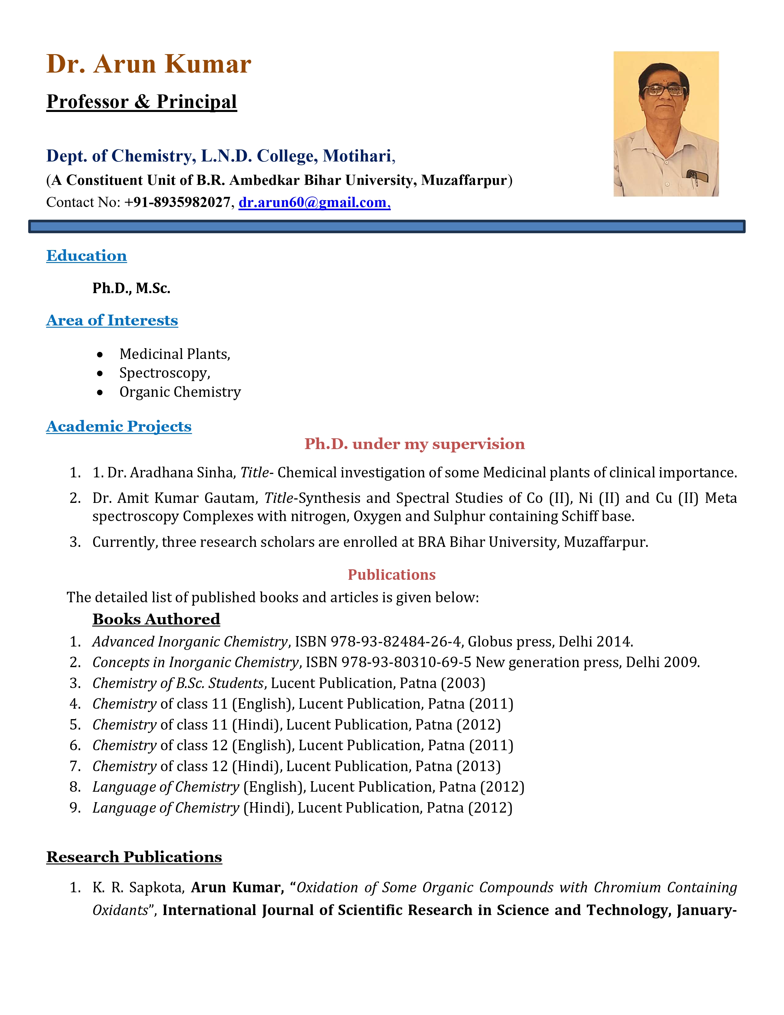 Welcome To Official Website Of Munshi Singh College, Motihari